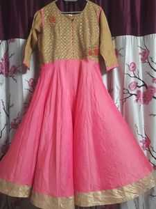 Pink Ethnic Gown