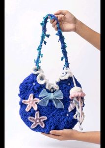 Handmade Crochet Clutch Bag