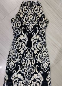 Patterned Bodycon Dress