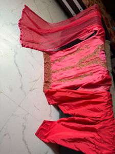 Handwork Pakistani suit, free size