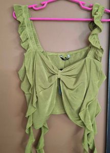 Chic Olive Green Co-ord Set