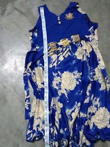 Cute Blue Floral Dress
