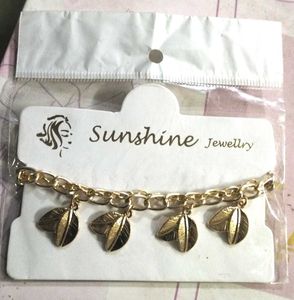Sunshine Jewellery Leaf Bracelet