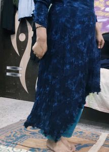Royal Blue Asymmetrical Dress