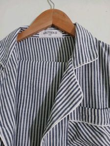 Striped Pajama Set