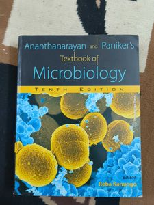 Ananthanarayan and Paniker's Microbiology Textbook