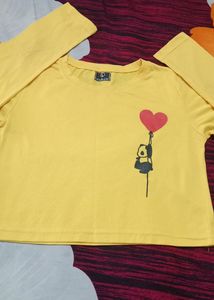 Tunic T Shirt Yellow 💛 Colour 💯