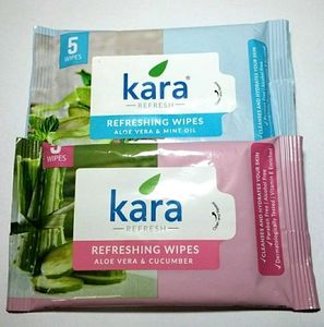 Kara Refreshing Wipes (Set of 2)