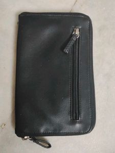 ORIGINAL Baggit Clutch - Black &amp; Orange