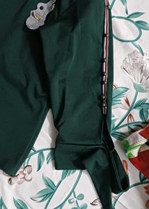 Green Embellished Top
