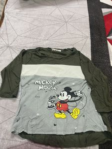 Mickey Mouse Graphic Top