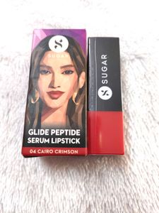 SUGAR Cosmetics Glide Peptide Serum Lipstick with