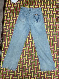 unisex loose fit denim jeans