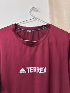 Adidas Terrex Maroon T-Shirt