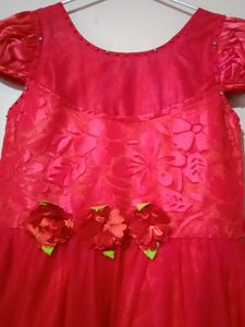 Stunning Red Ethnic Gown
