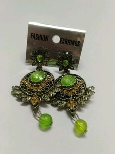 Green 💚 Earings
