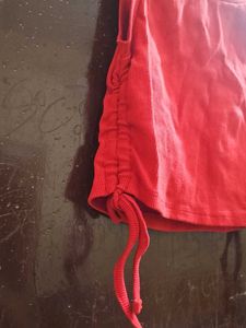 knitted cord set top with skirt