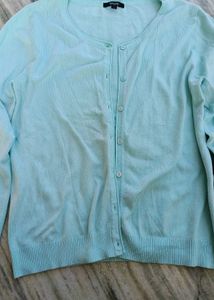 Mint Green Cardigan