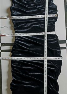 Velvet Bodycon Midi Dress