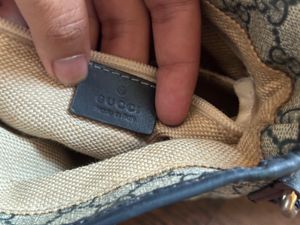 Gucci Monogram Messenger Bag