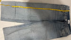 Light Wash Wide Leg Jeans