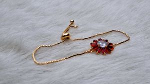 Maroon Colour Bracelet Free Size
