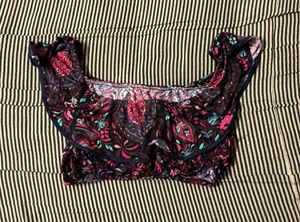 Floral Print Crop Top