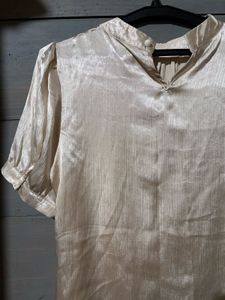 Elegant Tie-Neck Top