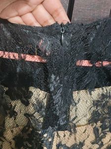 Elegant Black Lace Dress