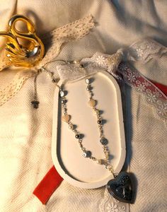 Vintage Heart Locket Necklace