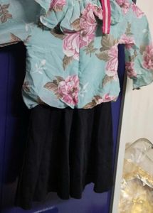 Teal Velvet Crushed Mini Dress