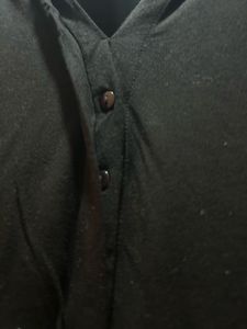 Westside plus size Classic Black V-Neck Top