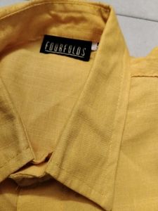 Yellow Full Sleeve Shirt
