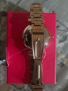 Women's Rose gold Fastrack dial watch