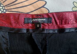 Formal Trousers Park Avenue With Pocket