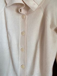 Soft Button-Up Knit Sweater