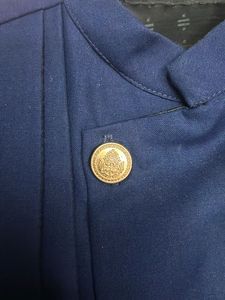 Boys' Blue Embroidered Indowestern Kurta