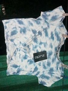 Blue Tie-Dye T-Shirt