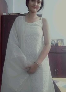Elegant White Embroidered Kurta Set