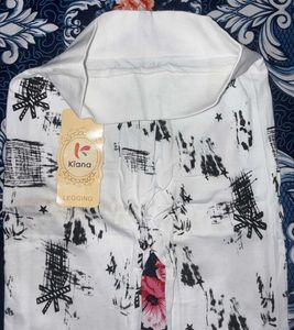 :Only One Piece - New Launch White Floral Printed