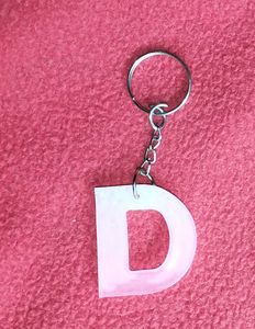 Custom Letter 'D' Keychain &amp; Pen Set