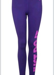 Nike Purple "Just Do It" Leggings original...