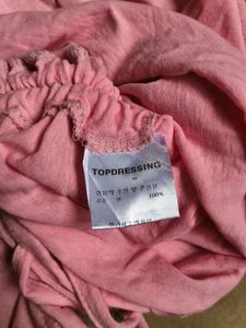 Pink top imported from Korea