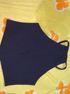 New Black Crop Top Not Use Even Once