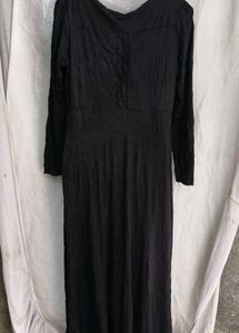 Classic Black Wrap Dress