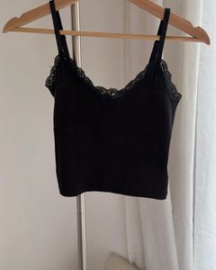 H&amp;M lace cami top