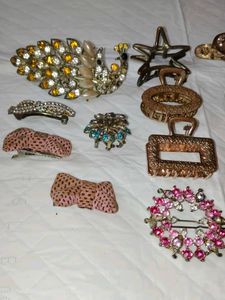 Hair Clip Bundle combo of 16 clips