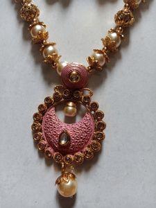 Pink Necklace Set