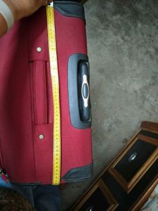 Maroon Big Rolling Suitcase