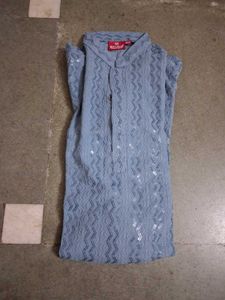 Men's Kurta Set - Yellow &amp; Blue